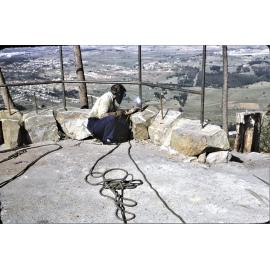 Welding safety fence Trig Lookout - 1