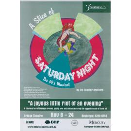 A Slice of Saturday Night poster