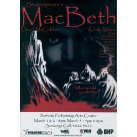 Macbeth poster