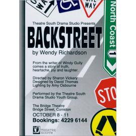 Backstreet playbill