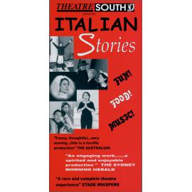 Italian Stories playbill