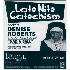 Late Nite Catechism program