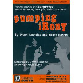 Pumping Irony playbill