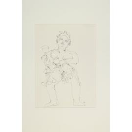 Sketches for Tattooed Lady  - 1