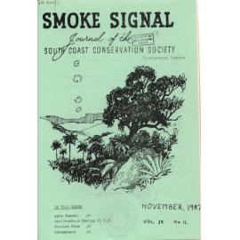 Smoke Signal 18 (11) 1987
