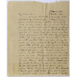 Letter to My dear Son from Mother