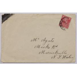 Envelope to Mr Agate