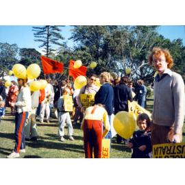 Hiroshima Day march 1982 in Wollongong 26