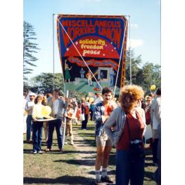 Hiroshima Day march 1982 in Wollongong 38