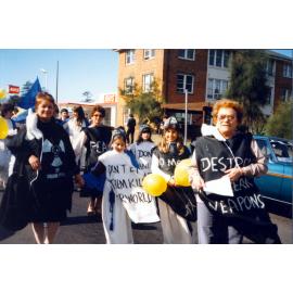 Hiroshima Day march 1982 in Wollongong 42