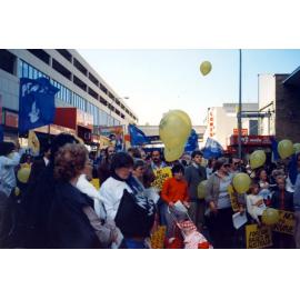 Hiroshima Day march 1982 in Wollongong 43