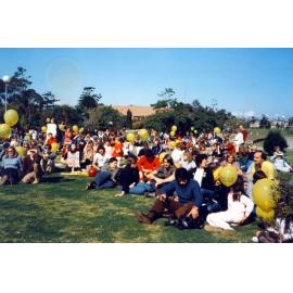 Hiroshima Day march 1982 in Wollongong 44
