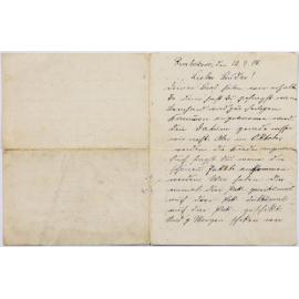 Letter to unknown German soldier