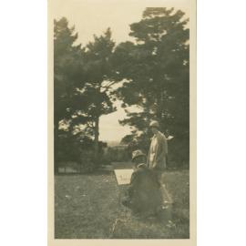 John Inglis Clark Cosh sketching