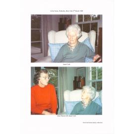 Janet Louise Cosh and Janet Denne at "Netherby"