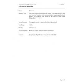 Kenwood Photographs collection guide