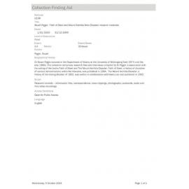 Stuart Piggin collection guide