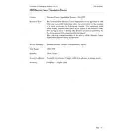 Illawarra Cancer Appealathon Trustees collection guide