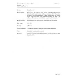 Barry Becarevic collection guide