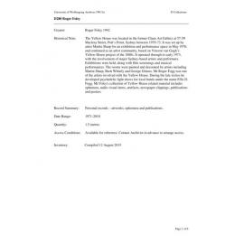 Roger Foley collection guide