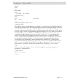 Bert Flugelman collection guide