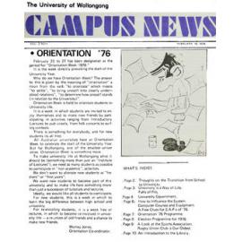 Campus News 18 February 1976 vol 2 no 1