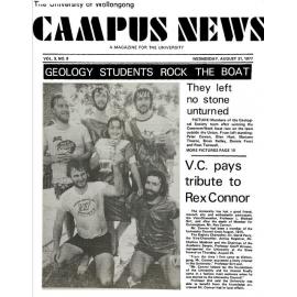 Campus News 31 August 1977 vol 3 no 8