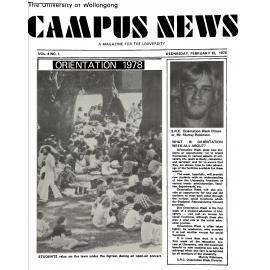 Campus News 15 February 1978 vol 4 no 1