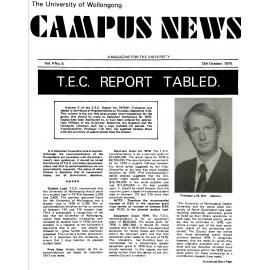 Campus News 13 October 1978 vol 4 no 5
