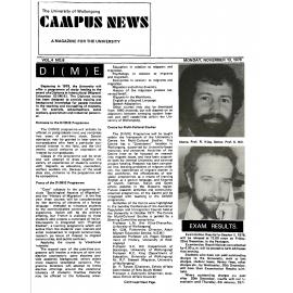 Campus News 13 November 1978 vol 4 no 6