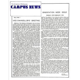 Campus News 19 February 1979 vol 5 no 1