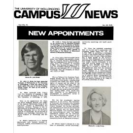 Campus News 30 November 1979 vol 5 no 10
