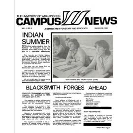 Campus News 30 March 1982 vol 8 no 4