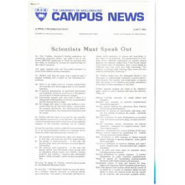 Campus News 3 July 1983