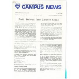 Campus News 15 July 1983