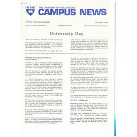 Campus News 12 August 1983