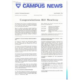 Campus News 30 September 1983