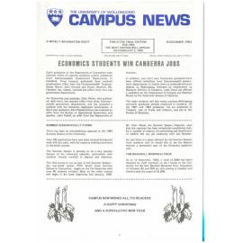 Campus News 16 December 1983
