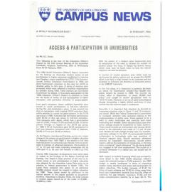 Campus News 24 February 1984