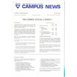 Campus News 9 March 1984