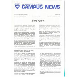 Campus News 8 June 1984