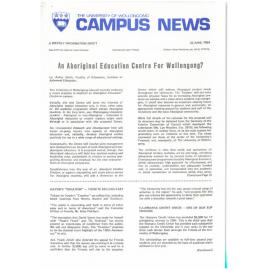 Campus News 22 June 1984