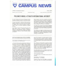 Campus News 13 July 1984