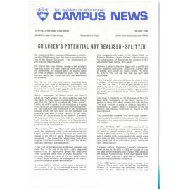 Campus News 20 July 1984
