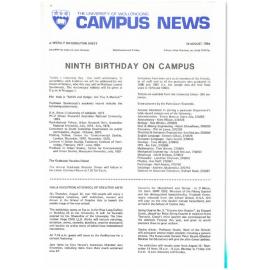 Campus News 10 August 1984   