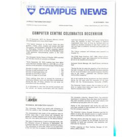 Campus News 14 September 1984   