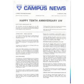 Campus News 8 February 1985  