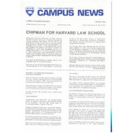 Campus News 1 March 1985   