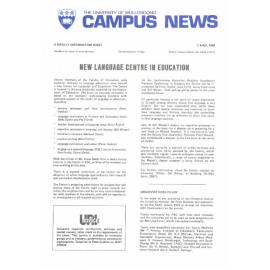 Campus News 7 June 1985
