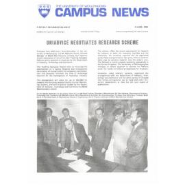 Campus News 14 June 1985